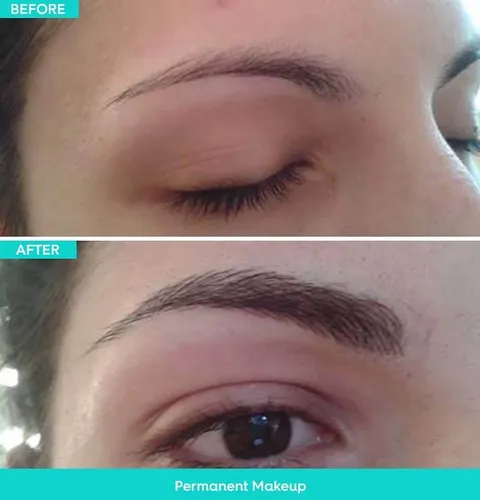 Permanent makeup before and after result 3 at Arviv Medical Aesthetics